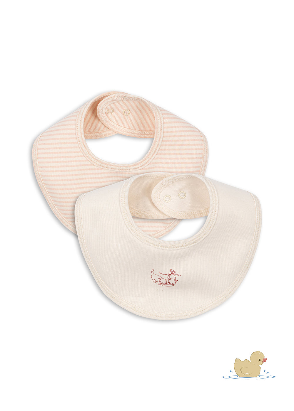 Konges Sløjd Fanga Fio Stripe Bibs, Set of 2 by Konges Sløjd