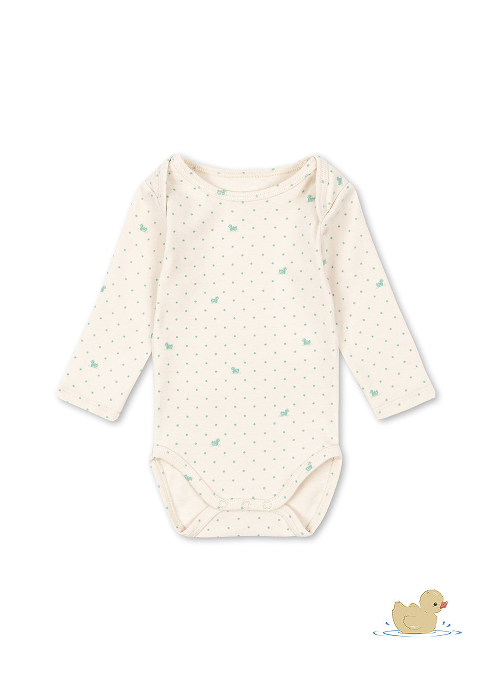 Konges Sløjd Fanga Bello Due Long-Sleeve Bodysuit by Konges Sløjd