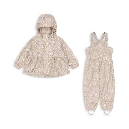 Konges Sløjd Rainy Palme Rain Set Girl – Milk Tank