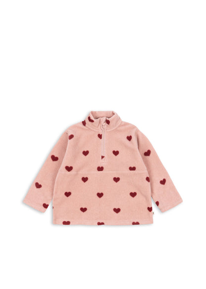 Konges Sløjd Tavi Fleece Sweatshirt GRS - coeur mellow