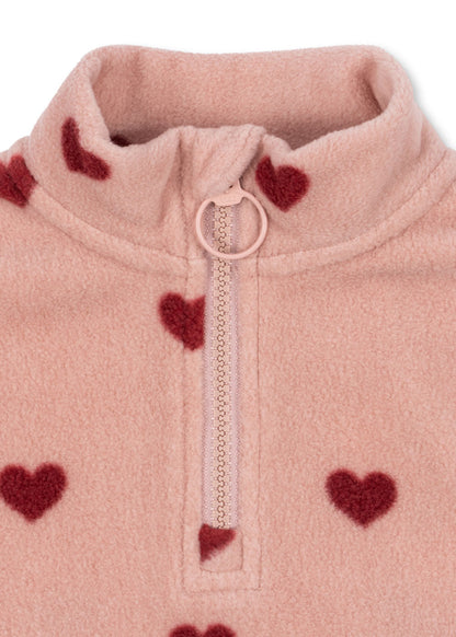Konges Sløjd Tavi Fleece Sweatshirt GRS - coeur mellow