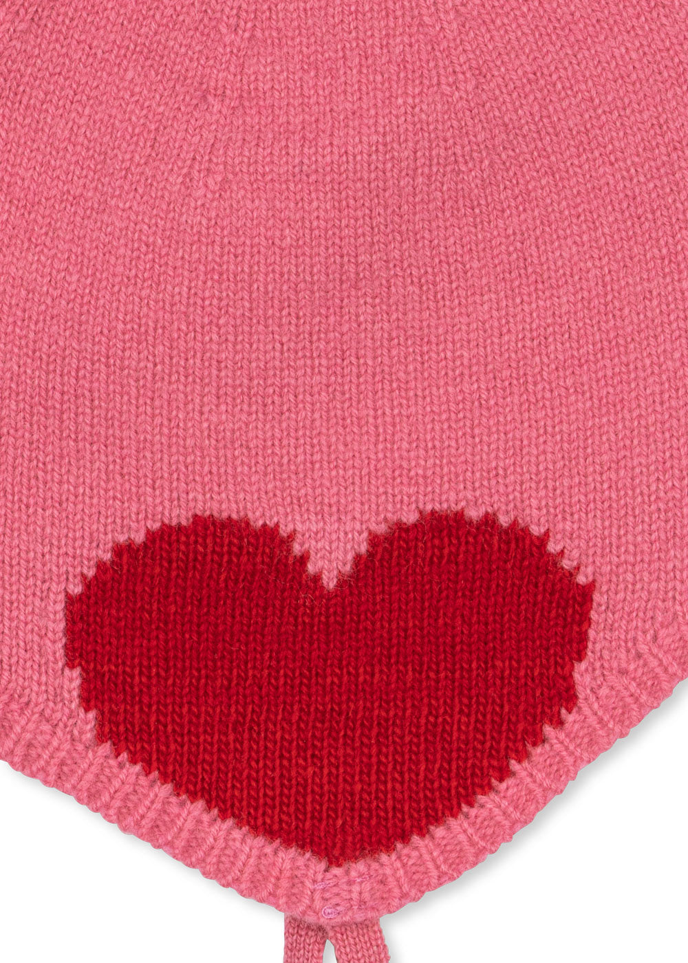 Konges Sløjd Collette Wool Helmet – Pink with Heart