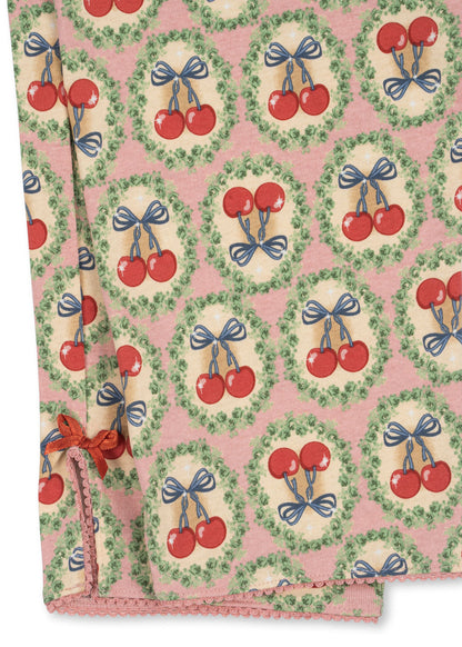Konges Sløjd Drey Set in Cherry Bow, fabric detail