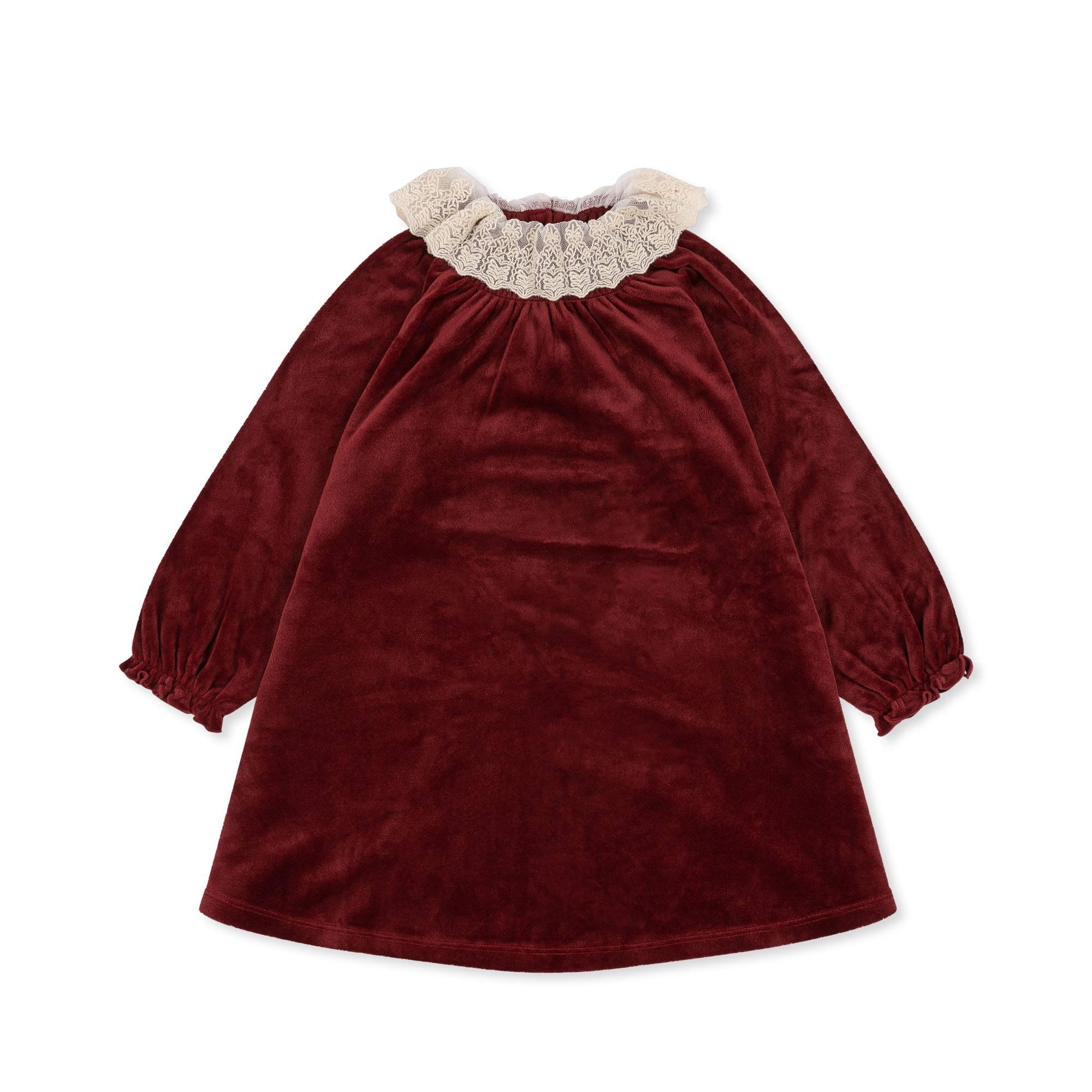 Konges Sløjd  VENOLA DRESS - red dahlia