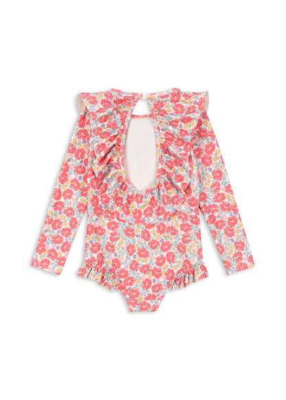 Konges Sløjd Manuca LS Swimsuit GRS - Rose Anglaise