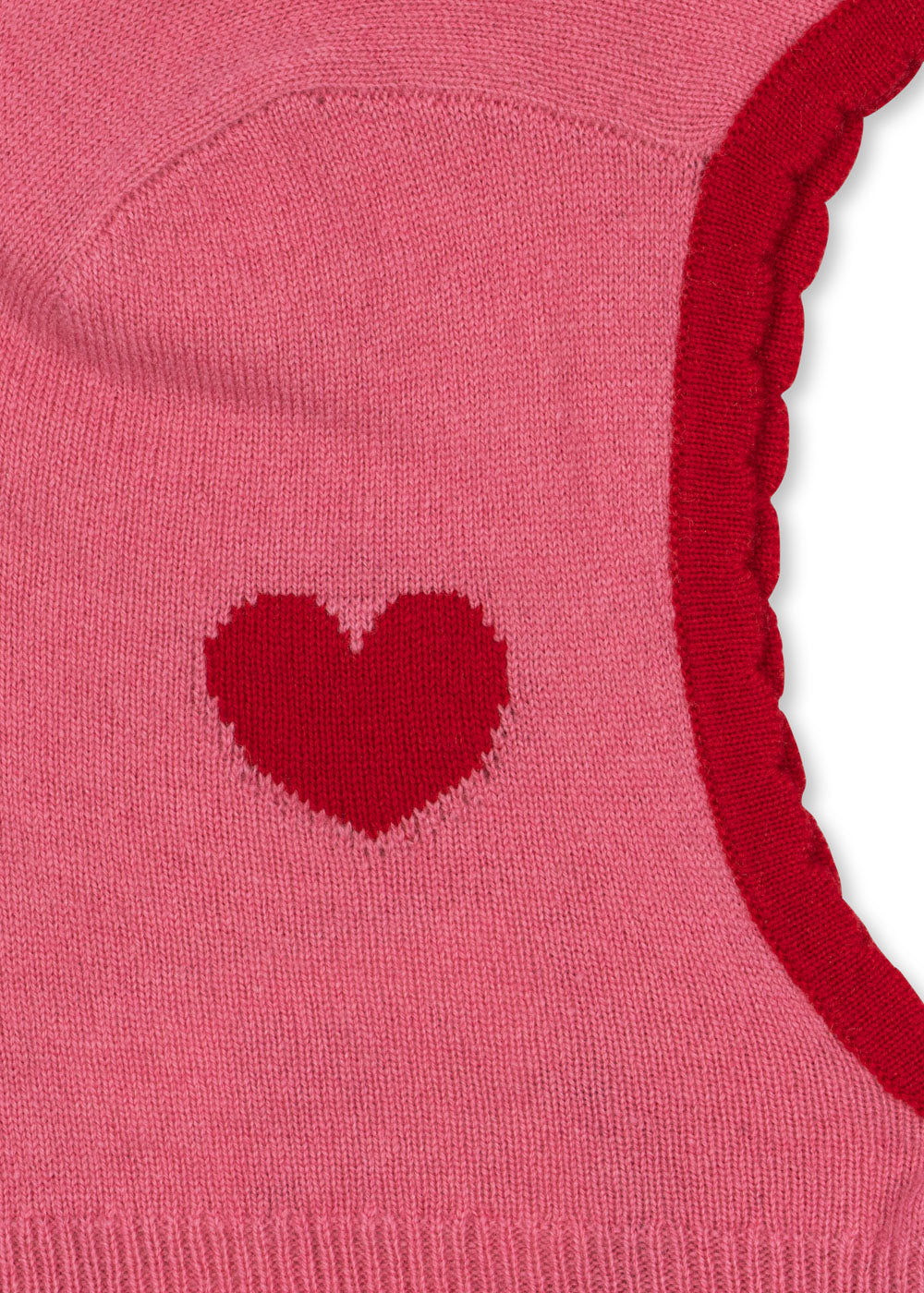 Konges Sløjd Pink Collette Balaclava side view