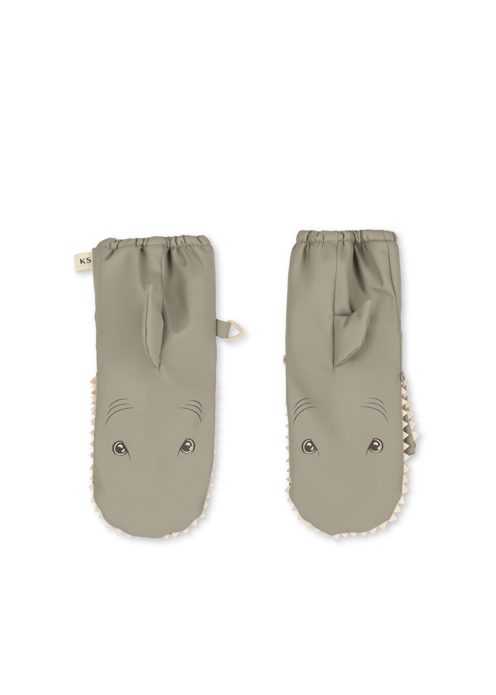 Konges Sløjd Plainy Shark Mittens – Laurel Oak