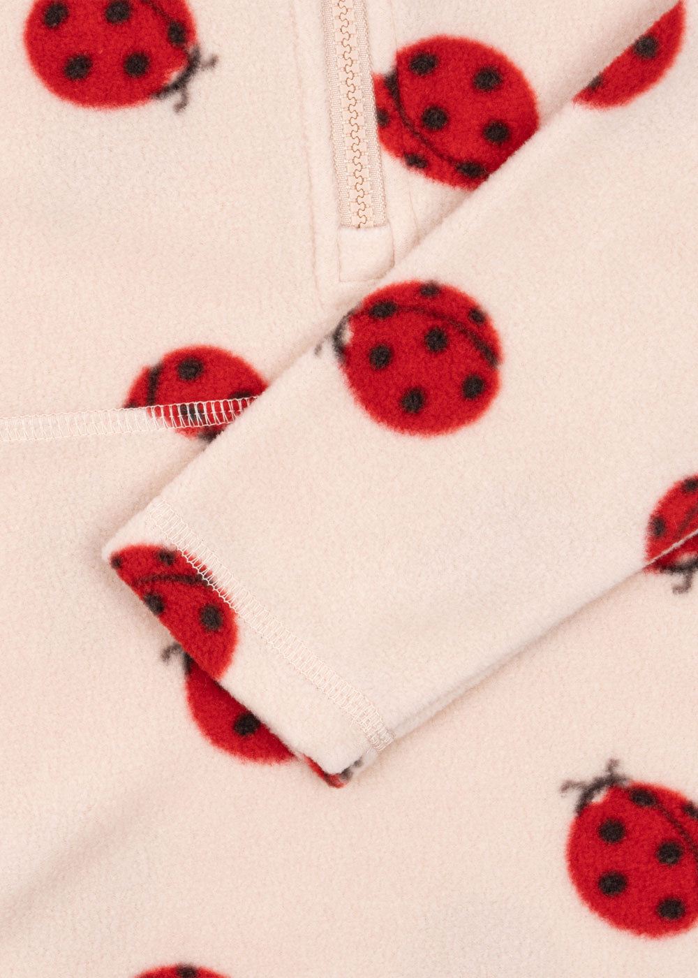 konges sløjd Tavi Fleece Sweatshirt  - ladybug