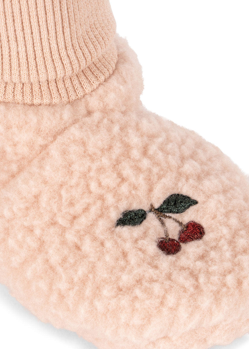 Konges Sløjd Safa Fleece Boots – Rose Smoke
