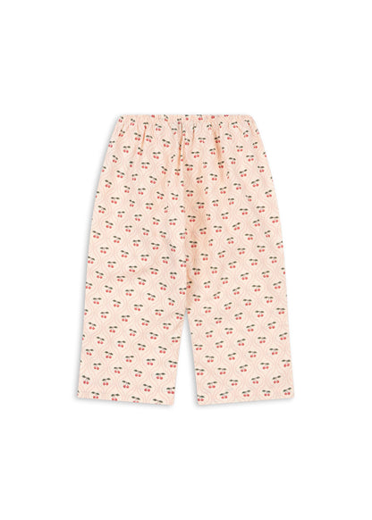 Konges Sløjd Cianna pants - cherry pink motif