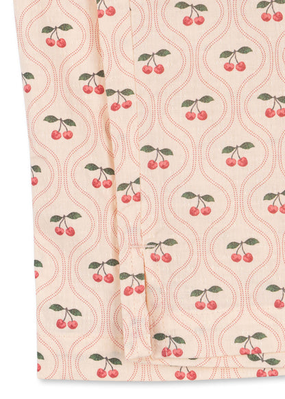 Konges Sløjd Cianna pants - cherry pink motif