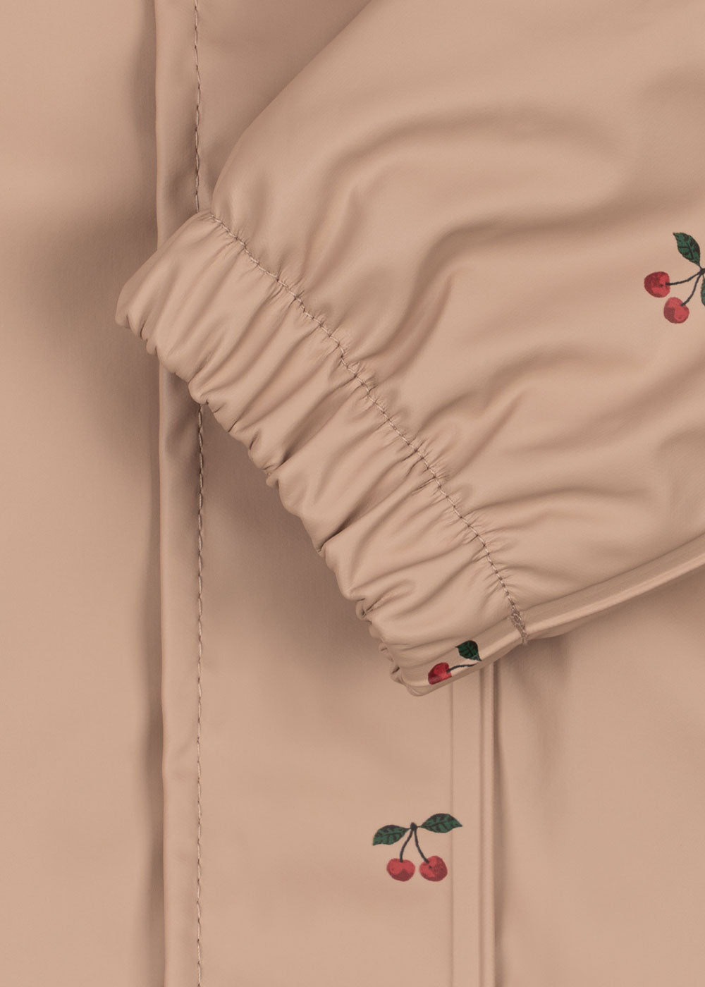 RAINY PALME SET FLEECE LINED - cherry
