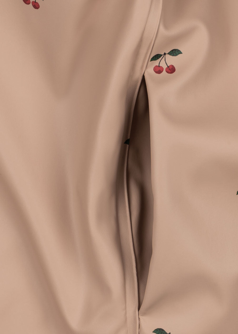 RAINY PALME SET FLEECE LINED - cherry