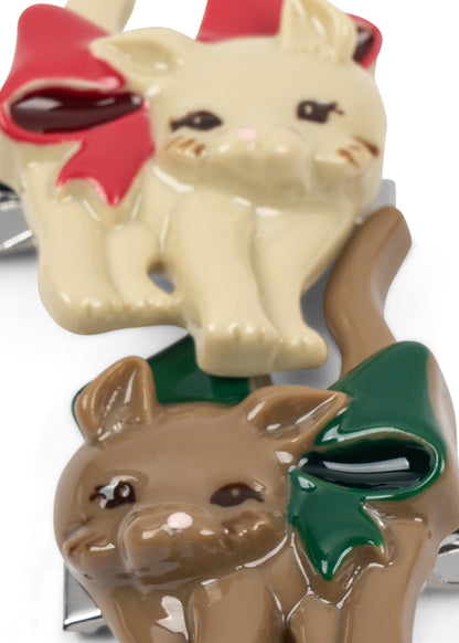 Konges Sløjd Bow Kitty hair clips product detail