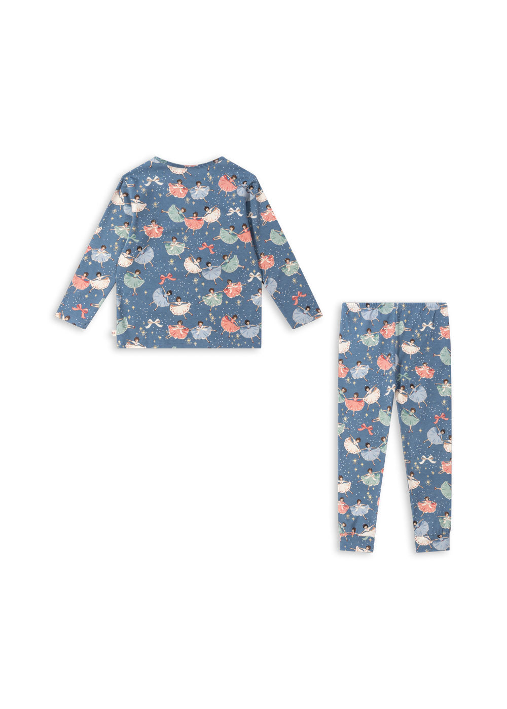 Konges Sløjd Christmas Pajama Set – Snow Bow Ballerina