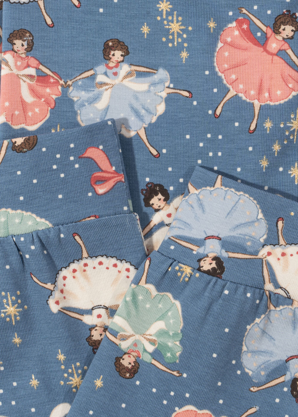 Konges Sløjd Christmas Pajama Set – Snow Bow Ballerina