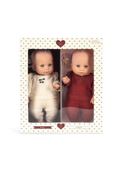 Konges Sløjd Bobo &amp; Bobbie Baby Doll Set – Multi