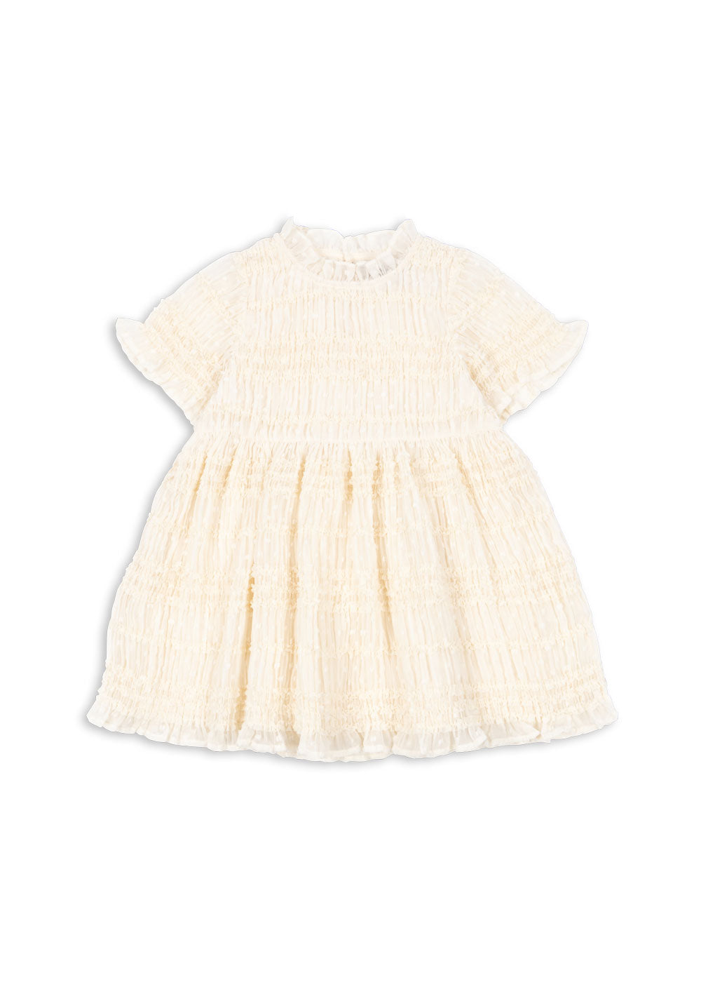 Konges Sløjd Joella Tulle Dress – White Smoke