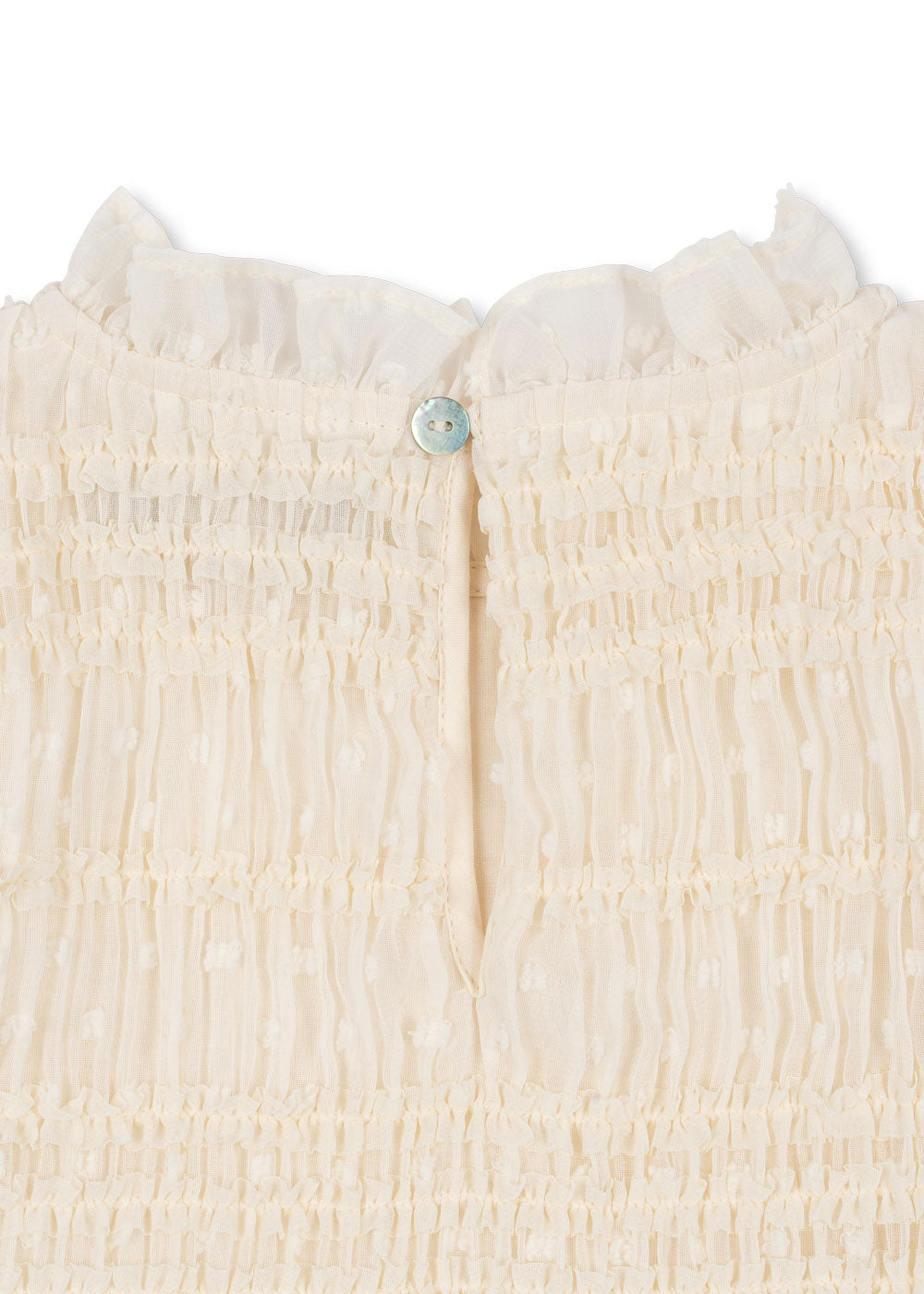 Konges Sløjd Joella Tulle Dress – White Smoke