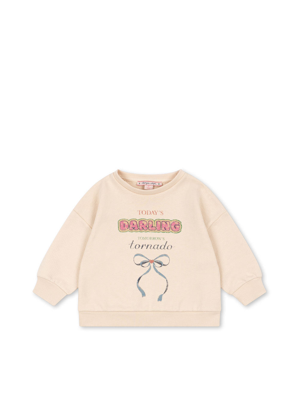 Konges Sløjd LOUPY LOU SWEAT SHIRT - brazillian sand