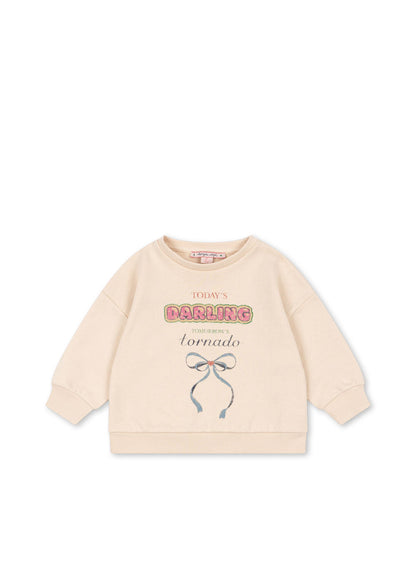 Konges Sløjd LOUPY LOU SWEAT SHIRT - brazillian sand