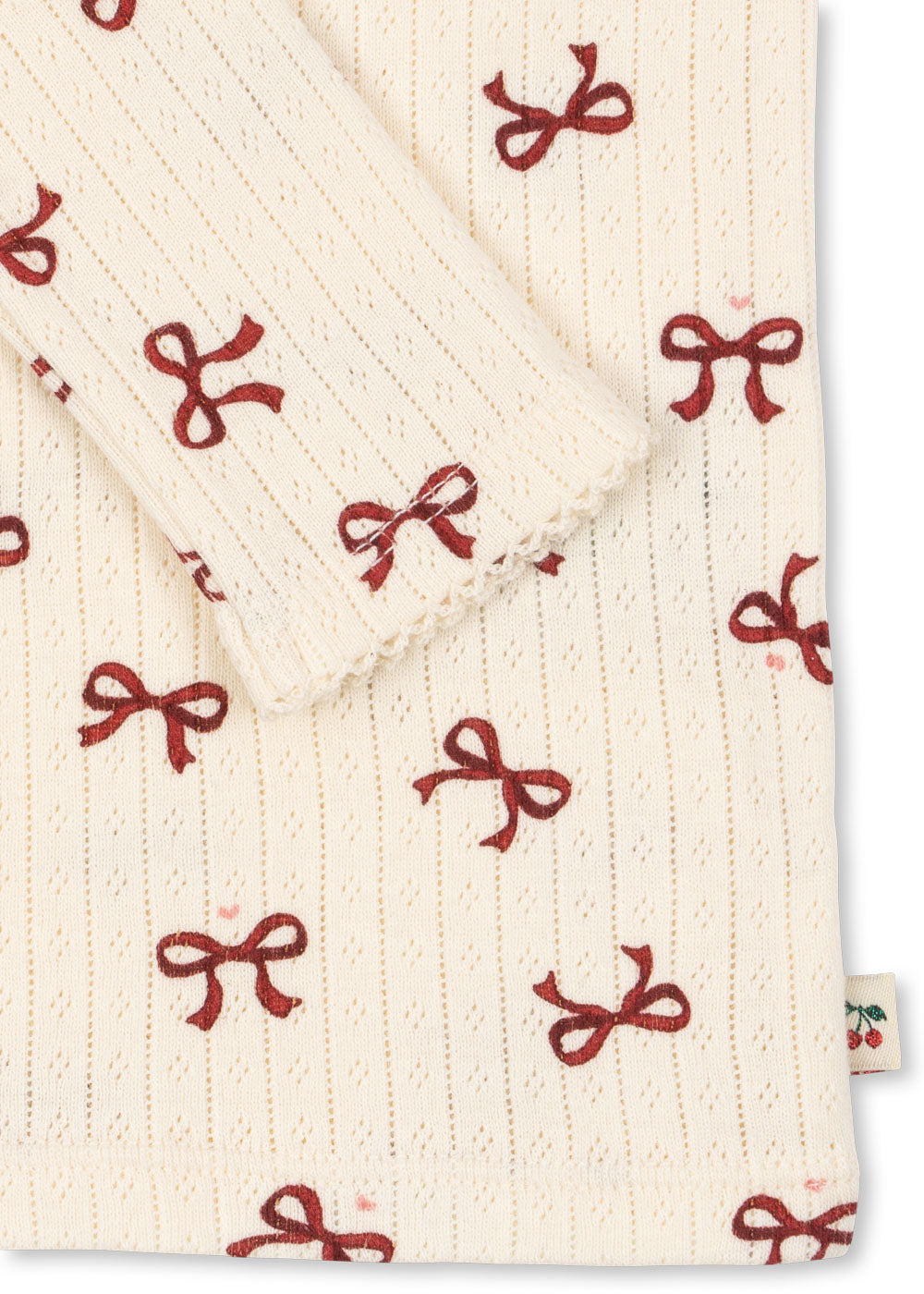 Konges Sløjd Minnie Blouse - Bow rouge