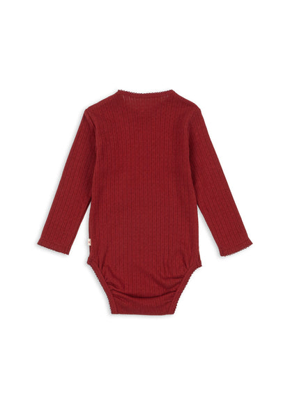 Konges Sløjd Minnie Body- red dahlia