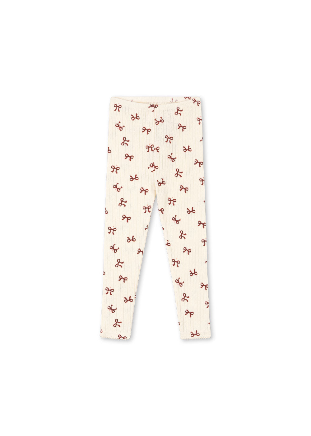 MINNIE LEGGINGS - bow rouge