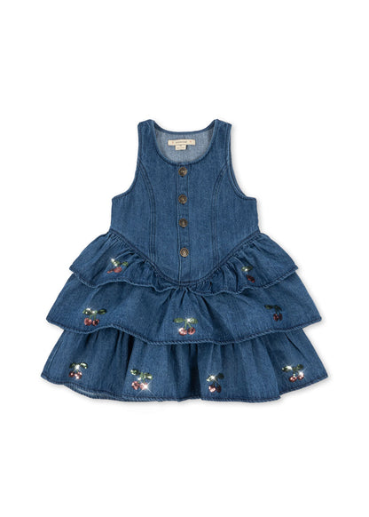 Konges Sløjd ELBA DRESS - denim blue