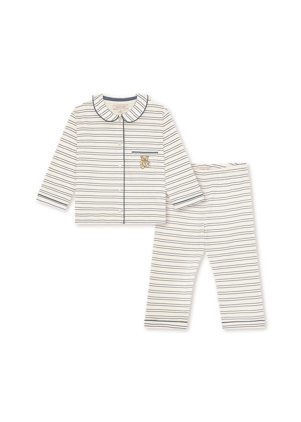 Konges Sløjd Pio Organic Cotton Pajama Set – Indigo