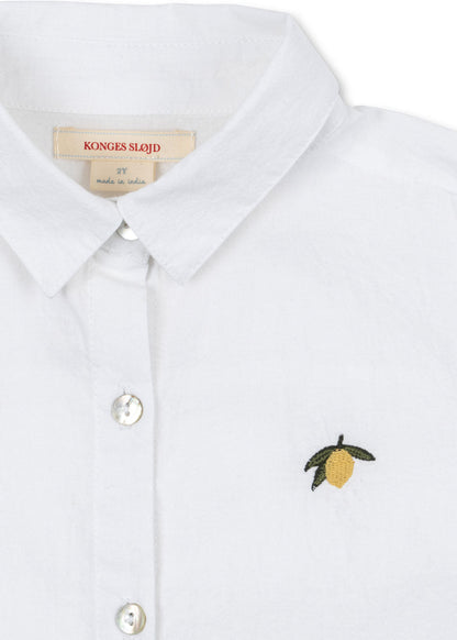 Konges Sløjd Ray Shirt GOTS – Optic White