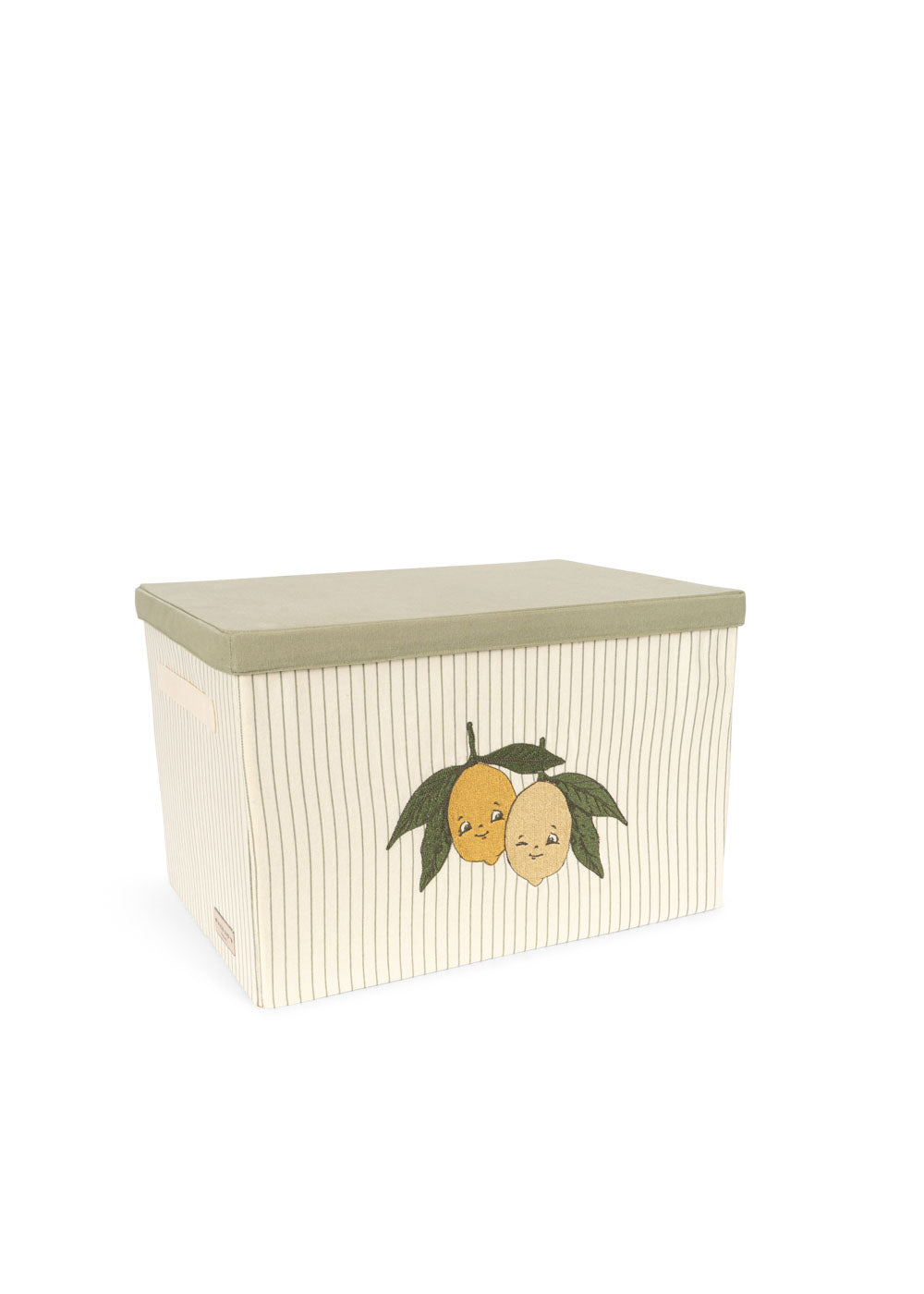 Konges Sløjd STORAGE BASKET LARGE - lemon