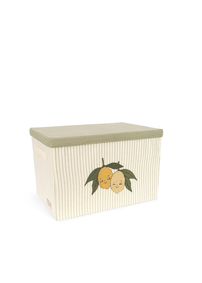 Konges Sløjd STORAGE BASKET LARGE - lemon