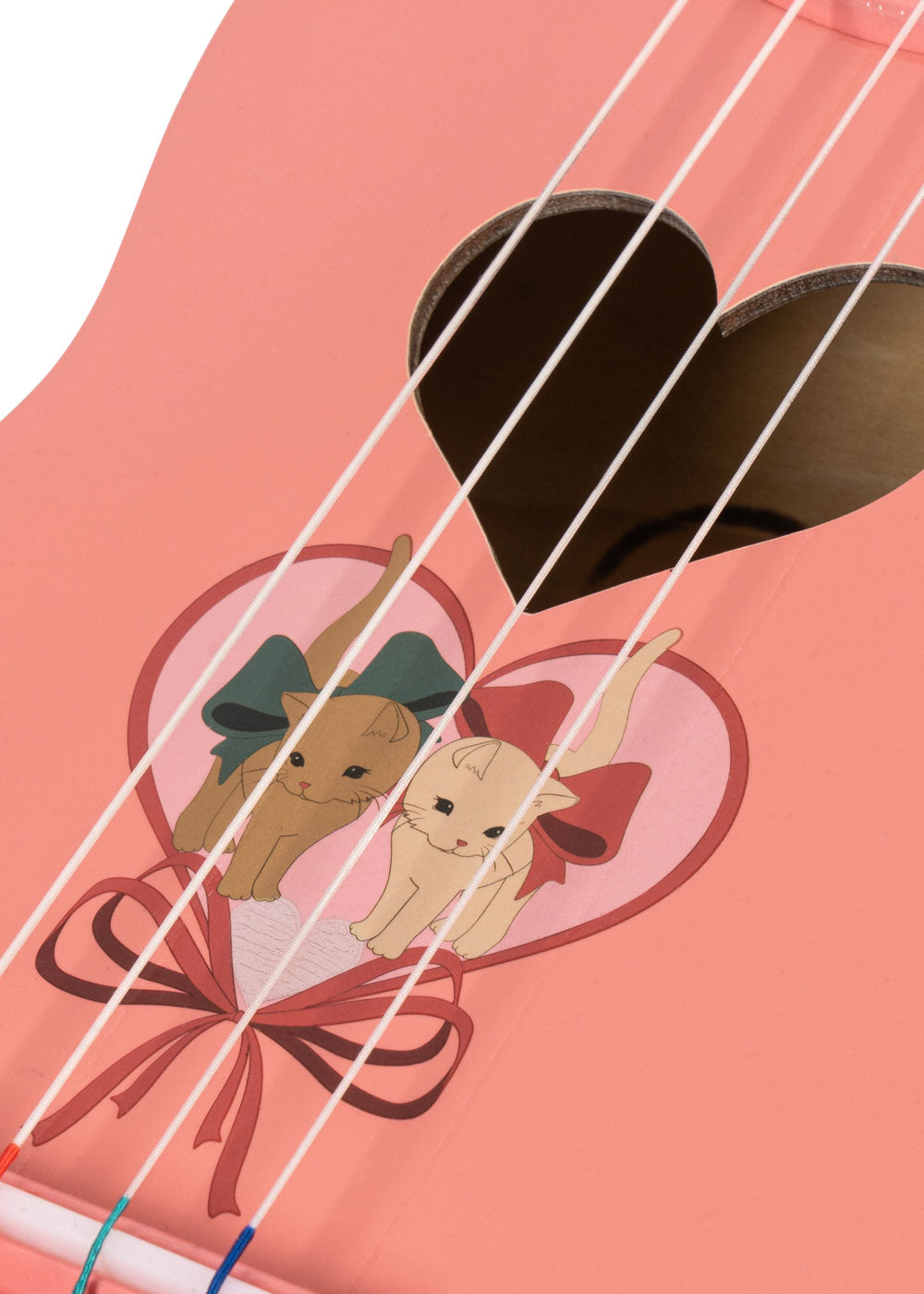 Konges Sløjd Wooden Ukulele Toy – Bow Kitty