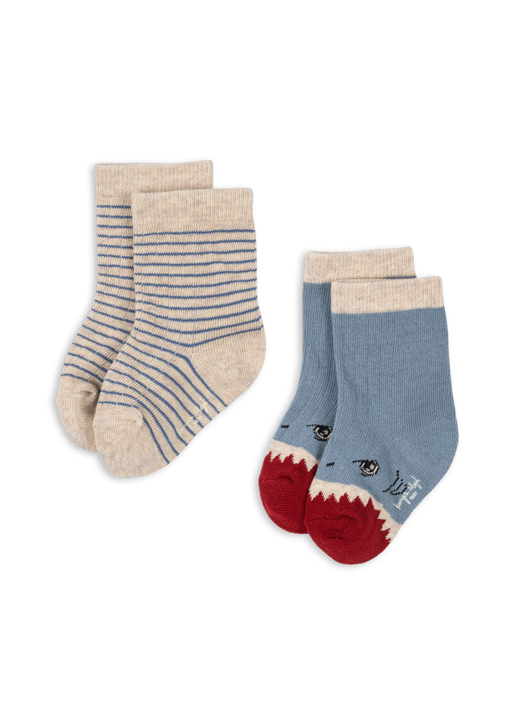Konges Sløjd 2 Pack Kids Socks - Shark