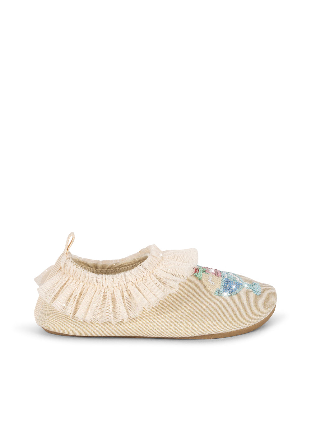 Konges Sløjd AMANDINE FRILL SWIM SHOES - rosewater