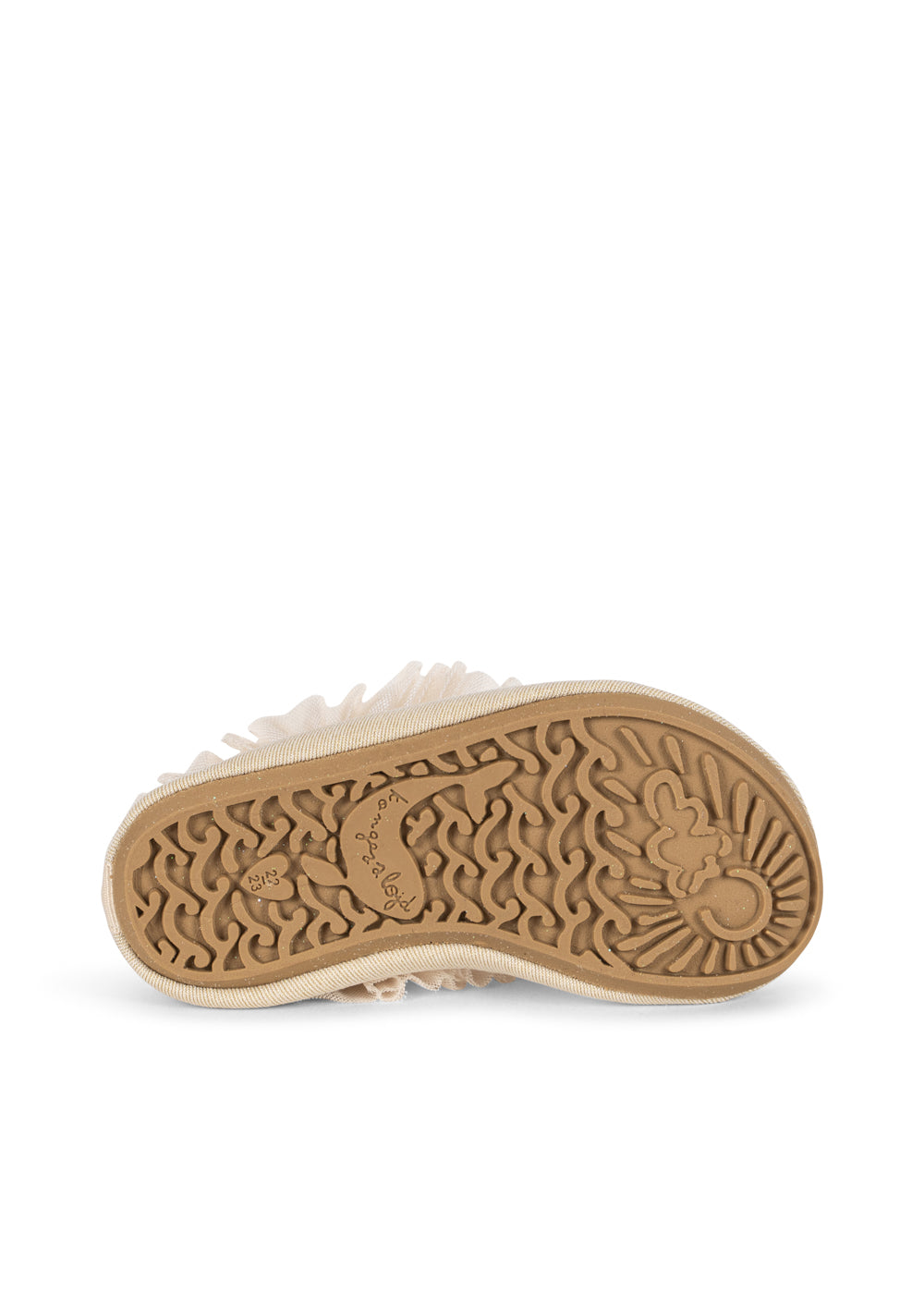 Konges Sløjd AMANDINE FRILL SWIM SHOES - rosewater