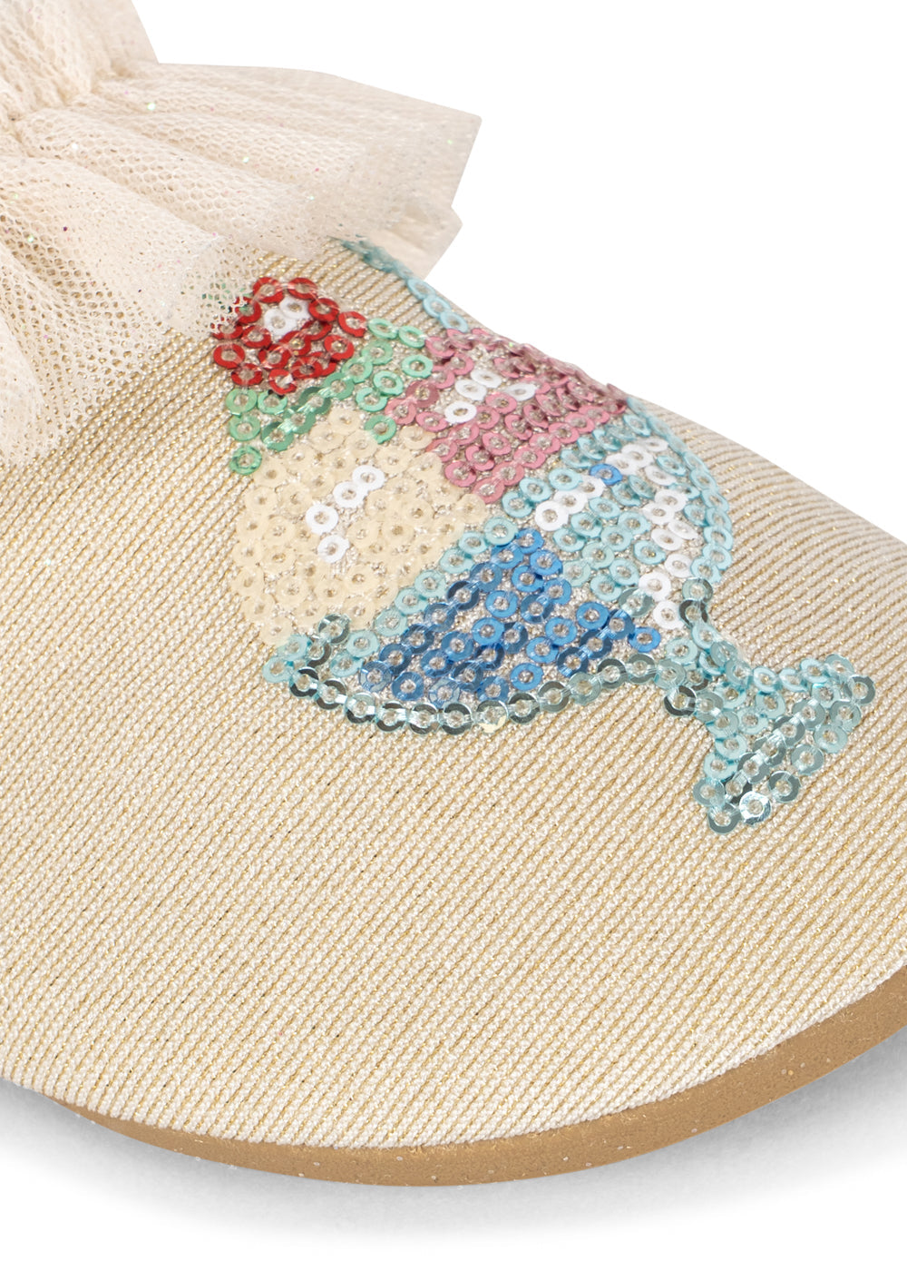 Konges Sløjd AMANDINE FRILL SWIM SHOES - rosewater
