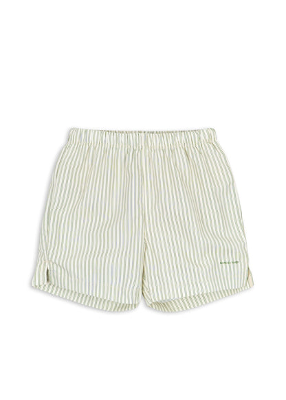 Konges Sløjd Asnou Swim Shorts - Bande Verte