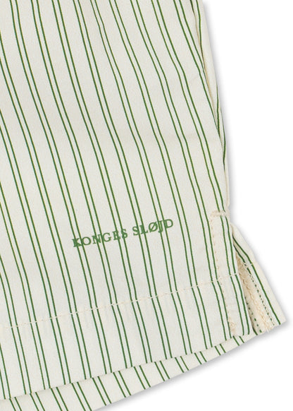 Konges Sløjd Asnou Swim Shorts - Bande Verte