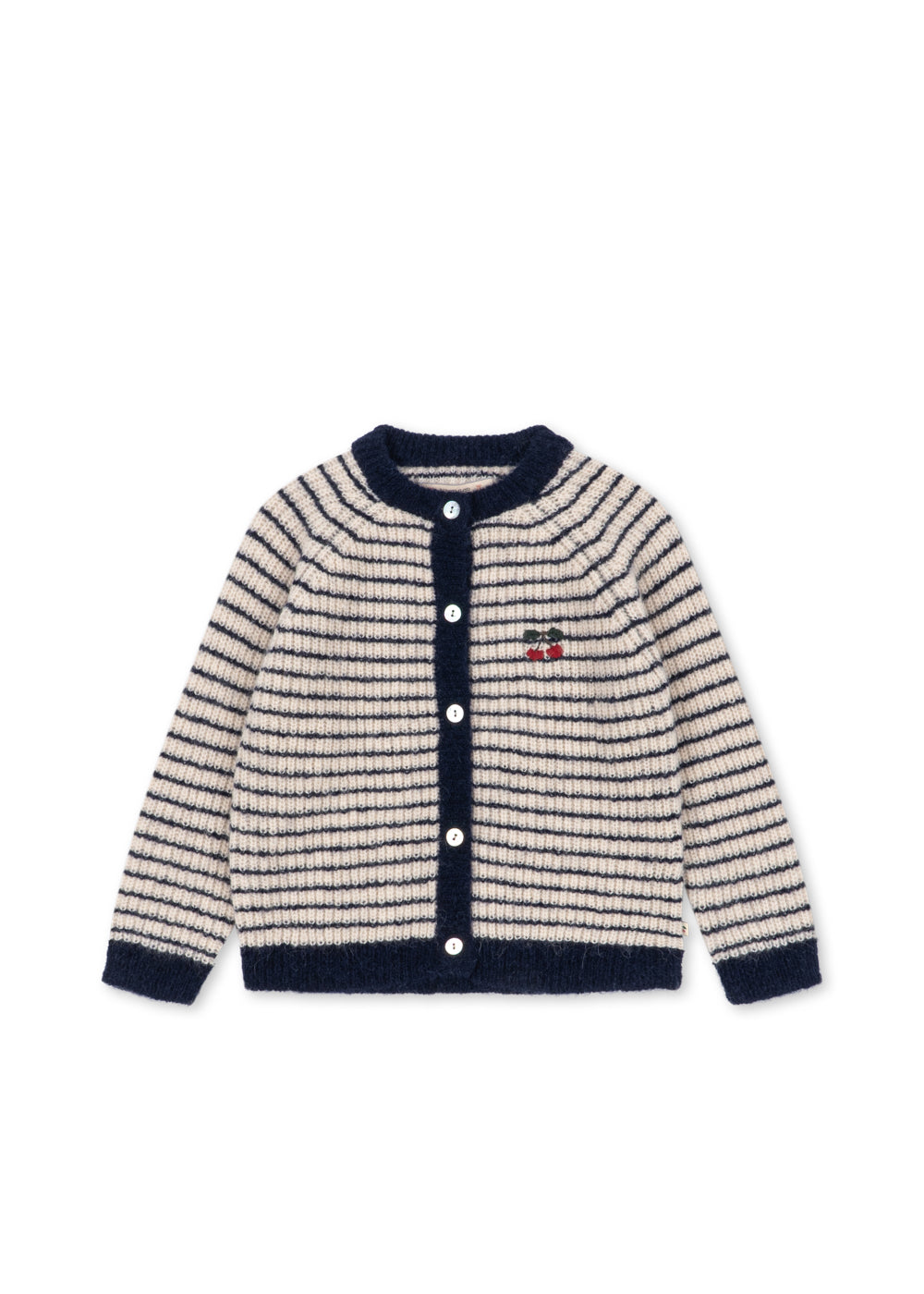 Konges Sløjd Barli Cardigan in Navy Stripe