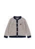 Konges Sløjd Barli Cardigan in Navy Stripe