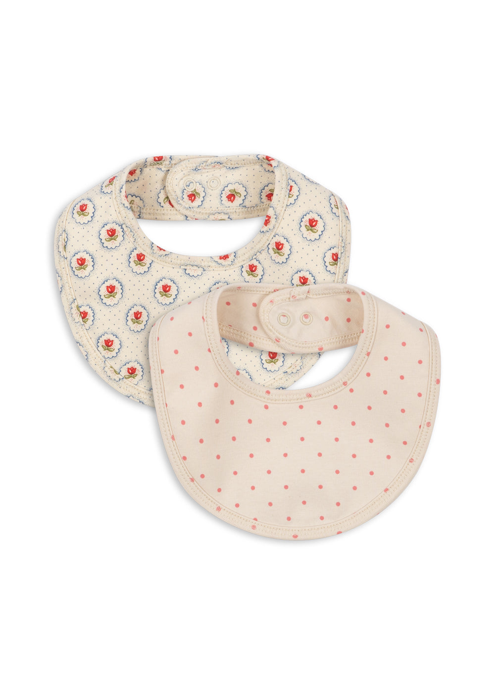 Konges Sløjd BASIC 2 PACK BIBS - Pirouette Dot