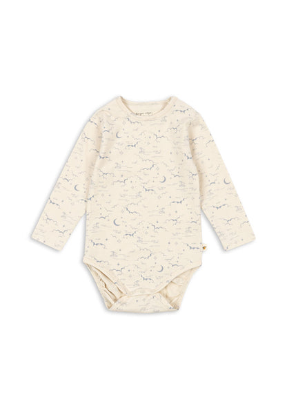 Konges Sløjd Basic Long Sleeve Bodysuit – Cielo Marino