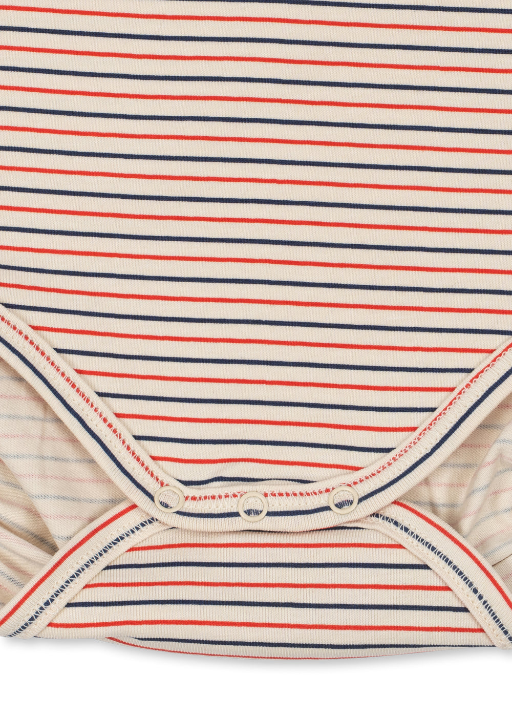 Konges Sløjd Basic Short Sleeve Body - Stripe Tricolore Petit