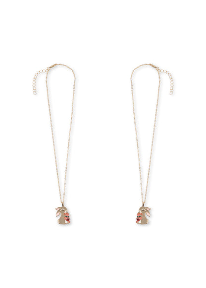 Konges Sløjd Bunny Friendship Necklace - Gold