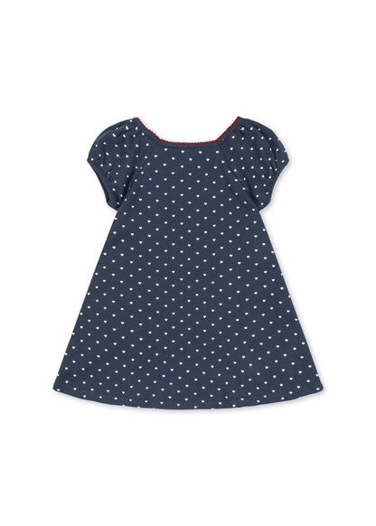 Konges Sløjd Classic Dress - Heart Blues
