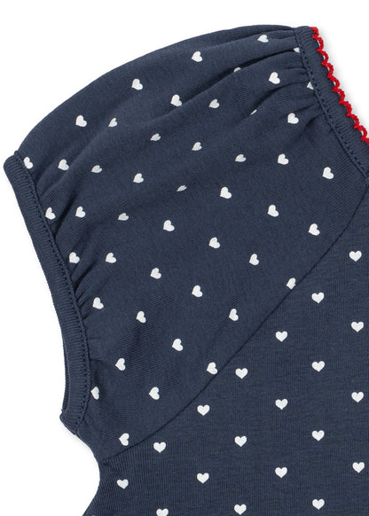 Konges Sløjd Classic Dress - Heart Blues