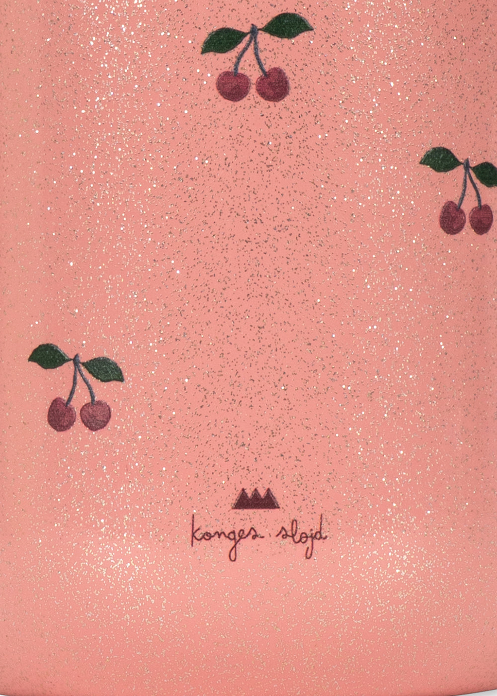 Konges Sløjd Glitter Thermo Food Jar – Cherry Glitter