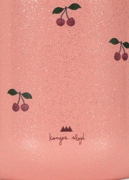 Konges Sløjd Glitter Thermo Food Jar – Cherry Glitter